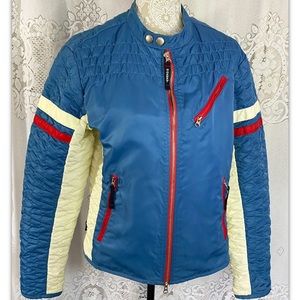Energie Sixty Vintage Style Moto Jacket